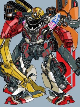 1boy 2024 20s adk-em alternate_costume bakuage_gattai_boonboomger_robo bakuage_gattai_boonboomger_robo_builder bakuage_sentai_boonboomger bandai bandai_namco boonboom_dozer boonboom_shovel boonboom_trailer bundorio_bunderas car combination dozer_(vehicle) fusion gattai giant_robot highres mecha motor_vehicle robot shovel super_sentai toei_company tokusatsu trailer truck tv_asahi twitter unused_tire wheel yamanaka_man