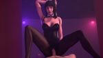 10s 1boy 1girl 3d animal_ears animated arm_behind_head arm_support black_hair black_leotard bouncing_breasts bow bowtie breasts cleavage clothed_female_nude_male clothed_sex cowgirl_position detached_collar erection fake_animal_ears final_fantasy final_fantasy_xv gentiana girl_on_top green_eyes happy_sex hetero highres holding holding_pole indoors jiggle large_breasts lazyprocrastinator leotard long_hair looking_at_viewer looping_animation lying nude on_back pantyhose penis playboy_bunny pole pov pussy rabbit_ears rabbit_tail riding sex sideboob smile solo_focus source_filmmaker_(medium) spread_legs square_enix straddling strapless strapless_leotard tail uncensored vaginal video video wrist_cuffs