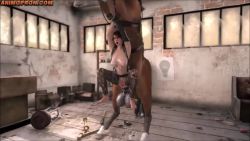 1girl 3d animal_penis animated animopron bestiality breasts horse horse_penis metal_gear_(series) nipples penis pussy quiet_(metal_gear) sound source_request tagme uncensored video