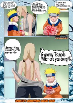 1boy1girl age_difference before_sex cougar cougar_milf erogakure kiss kissing_forehead naruto naruto_(classic) naruto_(series) sad talking tsunade_(naruto) undressing uzumaki_naruto