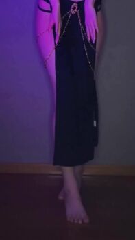 1girl animated belly_dancer cosplay himitsu-chan japanese_(nationality) narrow_waist real_life sound tagme video