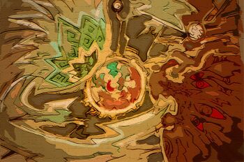 astral_dragon_atruum_(dmfd) celestial_primatis_(dmfd) dragon dragon:_marked_for_death inti_creates monkey no_humans official_art tagme