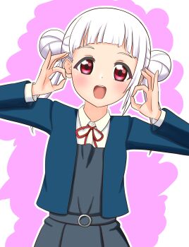 1girl absurdres arashi_chisato female_focus highres long_hair love_live! love_live!_superstar!! marurumadoka white_hair