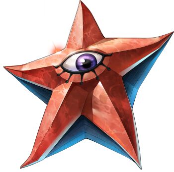 artist_request blue_skin colored_skin decarabia_(megami_tensei) demon_(megami_tensei) multicolored_skin no_humans official_art one-eyed persona persona_5 persona_5:_the_phantom_x purple_eyes red_skin shin_megami_tensei solo third-party_source transparent_background