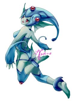 Rule 34 | digimon, digimon (creature), fins, frog girl, head fins, helmet, monster girl, ranamon, sisize