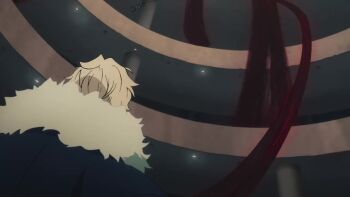 animated battle blood destruction fate/strange_fake fate_(series) monster no_name_assassin_(fate) orlando_reeve police tagme video