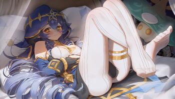 Rule 34 | absurdres, bags under eyes, genshin impact, highres, keureu (tiqkdtiqkd10), layla (genshin impact), tagme