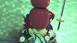 3d animated audible_speech belladonnasin breasts cum cum_in_mouth cum_on_body cum_on_clothes cum_on_hands emilyblend34 erection facial gloves holding_breasts kirijou_mitsuru kiss kneeling large_breasts long_hair looking_at_viewer minato_arisato mitsuru_kirijo night nipples open_clothes orgasm outdoors paizuri penis persona persona_(series) persona_3 pink_eyes ponytail pov red_hair ribbon sequence sex signature smile sound sword tagme video weapon yuuki_makoto_(persona_3)
