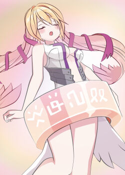 1girl angewomon digimon digimon_(creature) evolution female_focus highres lovelyangemon solo tai1213 transformation