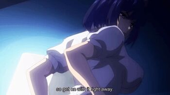 1boy 1girl 2021 animated animated_gif annoyed anus bent_over blue_eyes blue_hair breasts censored clothes_lift erection hat huge_breasts imminent_penetration mosaic_censoring nurse nurse_cap precum precum_string pussy sakusei_byoutou skirt skirt_lift spread_pussy spreading_own_pussy stealth_sex sweat tachibana_(sakusei_byoutou) yamada_(sakusei_byoutou)