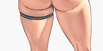 1girl absurdres ass ass_focus capcom chun-li commentary from_behind highres kneepits octavius_(octavius_dp) simple_background skindentation solo street_fighter street_fighter_6 thigh_strap thighs thumbnail_collage white_background