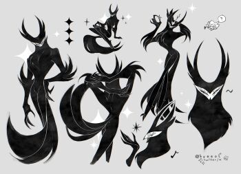 1boy absurdres black_sclera byeolsirius colored_sclera completely_nude crown demon_boy furry furry_male gold_crown hellaverse helluva_boss highres nude owl_boy paimon_(helluva_boss) red_eyes solo