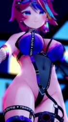 3d animated ass audible_music bouncing_breasts breasts dancing highres indie_virtual_youtuber large_breasts lowres mikumikudance_(medium) music sound tagme techy_cutie video virtual_youtuber