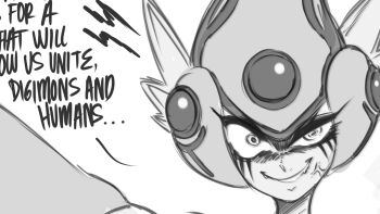 digimon digimon_(creature) fins frog_girl head_fins helmet monster_girl ranamon saltyxodium