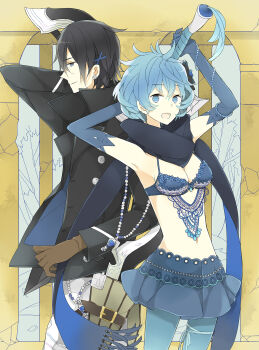 cent_(drag-on_dragoon) couple drag-on_dragoon drag-on_dragoon_3 highres tashite two_(drag-on_dragoon)