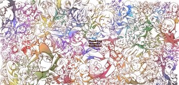 >_< 6+boys 6+girls :3 :o ^_^ abe_(pokemon) absolutely_everyone absurdly_detailed_composition absurdres acerola_(pokemon) aged_down ahoge alolan_exeggutor alolan_form alolan_marowak alolan_meowth alolan_persian alolan_vulpix altaria anela_(pokemon) anger_vein anna_(pokemon_sm) annotated apron aqua_eyes aqua_hair aqua_shirt arm_hair arms_behind_head arms_up ash_ketchum backpack bag ball bandana bandana_over_mouth baseball_cap beast_ball belt berry_(pokemon) bewear big_hair blissey blunt_bangs blush blush_stickers bone bonnet book bottle bow bowl bowtie bracelet braviary breasts brock_(pokemon) brown_eyes brown_hair brown_pants burger candy caster_(pokemon) chappy_(kanata218) character_doll charizard child claws clefable clenched_hand clenched_hands closed_eyes closed_mouth clothed_pokemon coconut_cup collarbone collared_shirt comfey commentary_request copyright_name cosmog crate crossed_arms cup dark-skinned_female dark-skinned_male dark_skin decidueye delia_ketchum dia_(pokemon) disc doll dragonair drampa drawing_(action) dreadlocks dress drinking_straw ear_piercing earrings eating eevee everyone eyelashes eyeshadow eyewear_on_head eyewear_on_headwear faba_(pokemon) facepaint facial_hair fangs fire fishing_rod flower flygon food food_on_face fruit garchomp gen_1_pokemon gen_2_pokemon gen_3_pokemon gen_4_pokemon gen_5_pokemon gen_7_pokemon gladion_(pokemon) gloves goatee golf_club golisopod grin gumshoos guzma_(pokemon) hair_flower hair_ornament hair_over_one_eye hair_rings hairband hala_(pokemon) hand_fan hand_on_own_face hapu_(pokemon) hariyama harper_(pokemon) hat hau_(pokemon) headband headset heart heart-shaped_eyes highres hobbes_(pokemon) holding holding_bone holding_bottle holding_bowl holding_disc holding_fan holding_fishing_rod holding_food holding_fruit holding_golf_club holding_plate holding_poke_ball holding_pokemon holding_rag holding_sketchbook holding_table_tennis_paddle holding_trophy honey hood hood_down horacio_(pokemon) ida_(pokemon) ilima_(pokemon) incineroar jacket james_(pokemon) jenny_(pokemon) jessie_(pokemon) jewelry joy_(pokemon) kahili_(pokemon) kendama kiawe's_grandfather_(pokemon) kiawe_(pokemon) komala konpeitou kyogre laki_(pokemon) lana's_mother_(pokemon) lana_(pokemon) legendary_pokemon lightning_bolt_symbol lillie_(pokemon) litten long_hair long_sleeves lunala lusamine_(pokemon) lycanroc lycanroc_(dusk) lycanroc_(midday) lycanroc_(midnight) magearna magnezone maid_headdress makeup malasada mallow's_mother_(pokemon) mallow_(pokemon) mandibles mareanie masked_royal master_caddy_(pokemon) medium_hair melmetal meltan memory_(pokemon) meowth metang mimikyu mimo_(pokemon) mina_(pokemon) minior minior_(core) misty_(pokemon) mohn_(pokemon) molayne_(pokemon) monocle mouth_hold mudsdale mug multiple_boys multiple_girls munchlax mustache mythical_pokemon naganadel nanu_(pokemon) navel necklace nina_(pokemon) nintendo no_sclera nostrils notice_lines nurse_cap nut_(hardware) official_alternate_costume old old_man old_woman olivia_(pokemon) on_head on_shoulder one-eyed one_eye_closed open_clothes open_jacket open_mouth oranguru oricorio oricorio_(pom-pom) outstretched_arm overall_shorts overalls pants pectorals piercing pikachu pikala_(pokemon) pink-framed_eyewear plate plumeria_(pokemon) poipole poke_ball pokedex pokemon pokemon_(anime) pokemon_(creature) pokemon_on_head pokemon_on_shoulder pokemon_sm_(anime) police police_uniform policewoman polka_dot polka_dot_bow polka_dot_bowtie ponytail primarina professor_burnet professor_kukui quad_tails rango_(pokemon) rapp_(pokemon) rotom rotom_dex rowlet salandit samson_oak sandals sandwich sarah_(pokemon) sharp_teeth shaymin shaymin_(land) shell shell_hair_ornament shirt shoes short_shorts short_sleeves shorts side_ponytail sideways_hat signature silvally sima_(pokemon) sitrus_berry sitting sketchbook skirt sleeveless sleeveless_shirt smeargle smile socks solgaleo sophocles's_father_(pokemon) sophocles's_mother_(pokemon) sophocles_(pokemon) sparkle speech_bubble spiked_hair spikes split_mouth spoken_character spot_color stalk_in_mouth star_(symbol) star_hair_ornament stomach stoutland striped_clothes striped_shirt stufful sunglasses table_tennis_ball tan tank_top tapu_bulu tapu_fini tapu_koko tapu_lele team_skull team_skull_grunt team_skull_uniform teeth thank_you thick_eyebrows togedemaru tongue tongue_out topless_male torracat toucannon trophy trumbeak tsareena tupp_(pokemon) turtonator twintails ultra_beast ulu_(pokemon) umbreon upper_teeth_only v variant_set vest vikavolt viren_(pokemon) visor_cap vulpix waving wicke_(pokemon) wooden_bowl wrestling_mask z-crystal z-move_trainer_pose z-ring zeraora zipp_(pokemon) zoroark