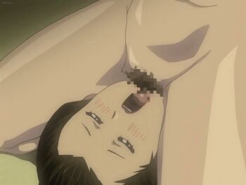 Rule 34 | 2girls, animated, animated gif, anime screenshot, asian, black hair, blush, bouncing breasts, breasts, breasts squeezed together, censored, closed eyes, cunnilingus, grabbing another's breast, groping, large breasts, licking, lipstick, makeup, multiple girls, nipples, nude, ooedo shijyuuhatte, open mouth, oral, pubic hair, pussy, sitting, sitting on face, sitting on person, spread legs, tongue, yuri