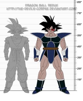 alien armor dragon_ball dragon_ball_z:_the_tree_of_might dragonball_z saiyan size_chart son_goku the-devils-corpse_(artist) tullece