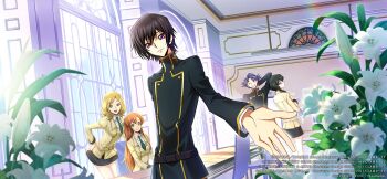 code_geass code_geass:_lost_stories highres lelouch_vi_britannia milly_ashford nina_einstein rivalz_cardemonde shirley_fenette