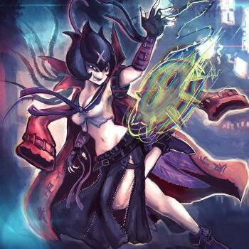 Rule 34 | bancholilimon, banchou, delinquent, digimon, digimon (creature), fairy, flower, monster girl, nail polish, petals, plant girl