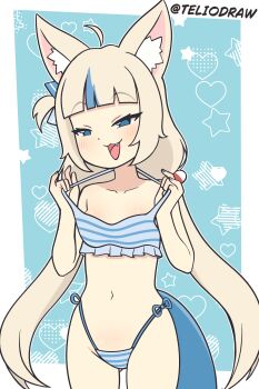 absurdres highres indie_virtual_youtuber loli sameko_saba tagme teliodraw virtual_youtuber