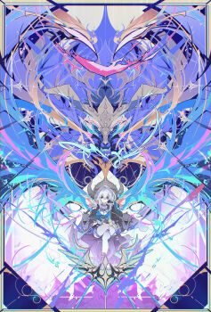 Rule 34 | 1girl, absurdres, black boots, black gloves, black jacket, blue bra, boots, bra, breasts, chimera (wuthering waves), closed mouth, commentary, cropped jacket, crossed legs, dee (fire2332), english commentary, galbrena (wuthering waves), gloves, grey hair, grey pantyhose, gun, high heel boots, high heels, highres, holding, holding gun, holding weapon, jacket, large breasts, looking at viewer, medium hair, pantyhose, tacet discord (wuthering waves), underwear, weapon, wide shot, wuthering waves