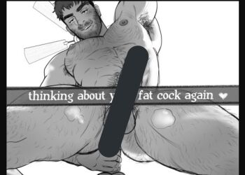 1boy abs arm_hair armpit_hair armpit_peek ass_hair bad_id bad_twitter_id bar_censor bara beard blush censored chest_hair completely_nude cum_on_screen dildo dildo_riding english_text erection facial_hair feet_out_of_frame from_below hairy half-closed_eyes large_pectorals leg_hair magnum_opus_(mewniverse) male_focus male_pubic_hair mature_male mewniverse multicolored_hair muscular muscular_male mustache navel navel_hair nipples nude pectorals perspective pov precum pubic_hair sam_(mewniverse) seductive_smile sex_toy short_hair sideburns smile solo thick_eyebrows thick_thighs thighs two-tone_hair