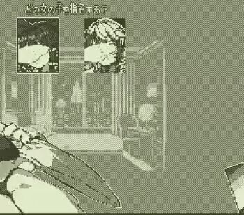 +_+ 2girls :/ :d adapted_costume animated animated_gif arm_behind_head arms_at_sides blush bouncing_breasts bow breasts bursting_breasts cameltoe cleavage covered_erect_nipples covering_one_eye covering_own_eyes detached_sleeves dithering dress eyebrows_hidden_by_hair eyelashes frog_hair_ornament gigantic_breasts greyscale hair_bow hair_ornament hair_ribbon hair_tubes hakurei_reimu hand_on_own_hip huge_breasts japanese_clothes kochiya_sanae kyosuke_fujiwara long_hair long_sleeves looking_at_viewer looking_to_the_side lowres menu miko monochrome multiple_girls navel open_clothes open_dress open_mouth paw_pose pixel_art ribbon smile standing thick_thighs thighhighs thighs thong touhou translated unamused underboob wide_hips