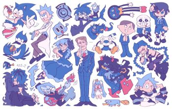 ... ? aladdin_(movie) artist_request black_star blue_hair blue_theme brown_hair burger cartoonized character_request clock closed_eyes crossover cuphead_(game) danny_phantom disney don&#039;t_hug_me_i&#039;m_scared dress finding_nemo food full_body guitar gumball_watterson gun handkerchief heterochromia hot_dog instrument jinx_(league_of_legends) league_of_legends moral_orel mordecai_(regular_show) mugman multiple_boys multiple_girls orel_puppington perry_the_platypus phineas_and_ferb pixar portal portal_(series) portal_2 regular_show rick_and_morty rick_sanchez sans_(undertale) sonic_(series) sonic_the_hedgehog soul_eater tagme the_amazing_world_of_gumball toon_(style) undertale utdr_(toby_fox) weapon wheatley white_background zzz