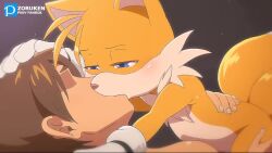 2boys age_difference anal anilingus animal_ears animal_nose animated audible_music audible_speech blue_eyes brown_hair commentary english_audio english_commentary english_text faceless faceless_male fox_boy fox_cub fox_ears fox_tail french_kiss furry furry_male furry_with_non-furry gloves handjob holding_hands interspecies kiss looking_at_viewer male_focus male_penetrated moaning multiple_boys multiple_tails onii-shota open_mouth orange_fur penis pov shoes shota simple_background smile sonic_(live_action) sonic_(series) sonic_the_hedgehog_(classic) sonic_the_hedgehog_2_(movie) sound sound_effects spread_legs stomach_bulge tagme tail tails_(sonic) talking testicles two_tails uncensored video white_gloves yaoi zoruken