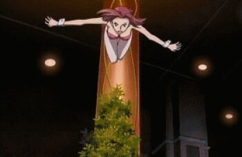 00s 1girl animal_ears animated animated_gif anime_screenshot ass breasts cleavage code_geass crotch fake_animal_ears high_heels huge_ass injury jumping kicking kouzuki_kallen large_breasts lowres pantyhose pink_pantyhose playboy_bunny rabbit_ears rabbit_tail shoes somersault tail violence