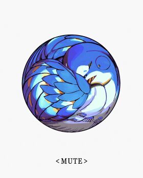 ball black_eyes from_side grey_background highres jnt robot_bird mechanization no_humans non-humanoid_robot robot robot_animal robot_bird science_fiction twitter twitter_bird