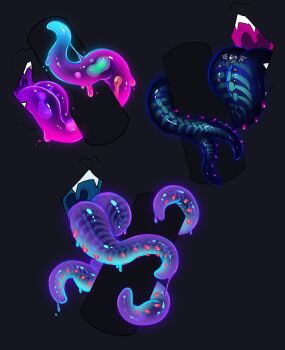3others absurdres alien_tongue black_tongue blue_tongue bone colored_tongue commentary english_commentary fangs fellatio forked_tongue highres houndeater lava_lamp lips monster_tongue mouth_focus multiple_others open_mouth oral original phallic_symbol piercing purple_tongue saliva see-through_tongue sexually_suggestive simple_background simulated_fellatio slime_tongue teeth tentacle_tongue tongue tongue_out tongue_piercing uvula