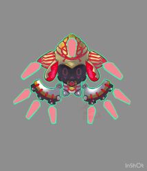 1other alternate_color animated artist_name blinking chocota_(spchocota) closed_eyes closed_mouth dot_mouth full_body gen_3_pokemon green_outline grey_background happy heart jirachi legendary_pokemon looking_at_viewer mechanization mythical_pokemon neon_trim nintendo other_focus outline pixel_eyes pokemon pokemon_(creature) rayman_limbs red_eyes shiny_pokemon signature simple_background smile solo straight-on twitter_username u_u video waking_up wide-eyed