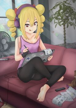 absurdres blonde_hair drill_hair hair_between_eyes highres kaschmatz matz_(kaschmatz) original twin_drills