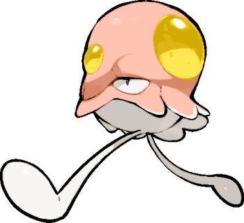 commentary_request full_body kawaanago lowres nintendo no_humans pokemon pokemon_(creature) pokemon_focus solo toedscool transparent_background