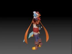 1girl 20s 3d animated ass asymmetrical_footwear bandana black_background black_thighhighs book boots bracer breasts brown_footwear crop_top cryamore cryamore_condenser detached_sleeves esmyrelda_maximus female_focus figure freckles gloves goggles goggles_on_head gradient_background grey_background hairband holding holding_sword holding_weapon long_hair looping_animation matching_hair/eyes medium_breasts midriff mismatched_footwear multicolored_background multiple_views navel official_art orange_eyes orange_hair red_shorts resized robaato shorts shoulder_pads sidelocks spiked_hair spinning standing suspenders sword thighhighs turnaround upscaled very_long_hair video weapon white_gloves