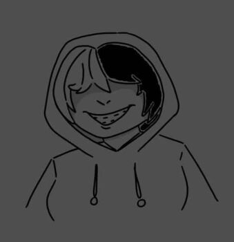 black_hair braces breasts grey_background indie_virtual_youtuber mauve_&quot;minty&quot;_klein medium_breasts multicolored_hair non-web_source open_mouth rebelcapin simple_background teeth upper_body virtual_youtuber