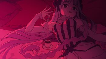 animated animated_gif commentary english_commentary fate/strange_fake fate_(series) francesca francesca_prelati_(fate) non-web_source