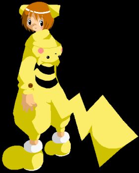 1boy amazake_(manuke_no_oukoku) animal_costume animal_ear_hood animal_ears arms_at_sides bad_source black_eyes blush bob_cut brown_hair buttons closed_mouth collared_pajamas fake_animal_ears fake_tail from_behind full_body gen_1_pokemon hood hood_down large_tail legs_apart looking_at_viewer loungewear lowres male_focus nintendo no_lineart onesie pajamas pikachu pikachu_costume pikachu_ears pikachu_hood pikachu_tail pixel_art pokemon pokemon_costume pokemon_tail short_hair shorts simple_background smile solo standing tail transparent_background yellow_hood yellow_pajamas yellow_shorts yellow_sleeves yellow_tail