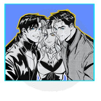 1girl bat_signal batman_(series) batman_symbol black_bodysuit black_hair blue_eyes bodysuit brown_jacket dc_comics dual_persona grey_bodysuit highres jacket jason_todd limited_palette male_focus monochrome multicolored_bodysuit muscular muscular_male oc_x_canon open_clothes red_hood_(dc) red_hood_and_the_outlaws short_hair superhero_costume taut_bodysuit two-tone_bodysuit zheyanhengzheyu