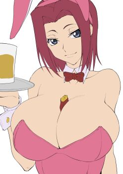 1girl breasts code_geass highres huge_breasts iwao178 kouzuki_kallen smile