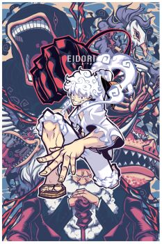 6+boys alternate_form arthropod_boy artist_name bakotsu_(youkai) beard bird black_suit boar clenched_hand eidori ethan-baron_v._nusjuro facial_hair formal_clothes gear_fifth hagoromo highres holding holding_staff horse incoming_attack itsumade_(youkai) jaygarcia_saturn long_beard looking_at_viewer male_focus marcus_mars monkey_d._luffy monster_boy multiple_boys one_piece open_mouth red_eyes sandals scar scar_across_eye scar_on_face sharp_teeth shawl shepherd_ju_peter shirt short_hair shorts skeleton smile spider_boy staff suit teeth topman_warcury ushi-oni_(youkai) white_hair white_shirt white_shorts worm