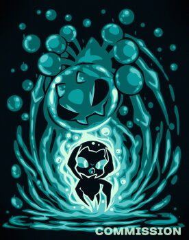 Rule 34 | animal focus, aqua theme, araquanid, bubble, bug, commentary, commission, dewpider, english commentary, evolutionary line, gen 7 pokemon, monochrome, nintendo, no humans, open mouth, pokemon, pokemon (creature), pokemon focus, sarah richford