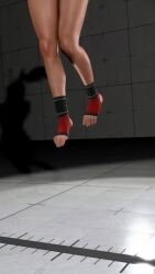 1girl 3d animated ass audible_music backboob bare_shoulders bouncing_ass breasts brown_hair fatal_fury female_focus fighting_stance game_screenshot hand_fan high_ponytail highres holding holding_fan huge_ass japanese_clothes jiggle large_breasts long_hair mod ponytail shiny_skin shiranui_mai sleeveless snk solo sound street_fighter street_fighter_6 thighs toes video