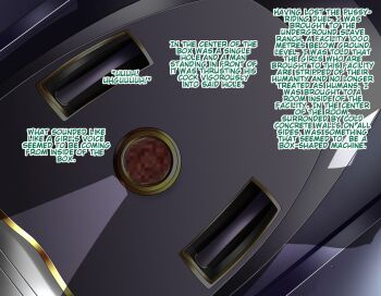 Rule 34 | 1boy, 1girl, bdsm, bondage, bound, box, case, censored, container, english text, girl in a box, girl in box, girl in container, glory hole, hajime shindo, invisible penis, konami, metal box, patty (yugioh), purple background, pussy, shadow, vaginal, yu-gi-oh!, yu-gi-oh! 5d's