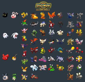 Rule 34 | absurdres, agumon, airdramon, andromon, angel, angel boy, angemon, antennae, bakemon, betamon, birdramon, black eyes, botamon, cannon, centalmon, claws, cockatrimon, coelamon, devimon, digimon, digimon (creature), digimon world, digitamamon, dragon, drimogemon, elecmon, etemon, everyone, gabumon, garurumon, giromon, grey background, greymon, heraklekabuterimon, highres, horns, hououmon, igamon, kabuterimon, koromon, kunemon, kuwagamon, leaf, leomon, mamemon, megadramon, meramon, metalgreymon (virus), metalmamemon, mojyamon, monodramon, monzaemon, mugendramon, nanimon, numemon, orgemon, palmon, patamon, penmon, picklemon, piyomon, poyomon, punimon, red eyes, scumon, seadramon, shellmon, simple background, skullgreymon, tanemon, teeth, tokomon, tongue, tongue out, tunomon, tyranomon, unimon, vademon, vegimon, waruseadramon, whamon, wings, yukidarumon, yuramon