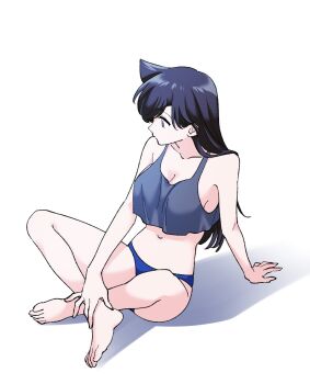 1girl breasts expressionless highres large_breasts navel tagme tama_(craindre) underwear