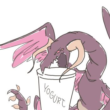 davewaterfalls dragon feathered_wings fire_emblem fire_emblem_awakening grima_(fire_emblem) horns nintendo simple_background sketch wings yogurt