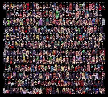 6+girls absurdres amputee animal_ears apple bird black_flower black_hair blender_(object) blonde_hair blood blood_on_clothes blood_on_face blue_bow blue_hair bow box boxcutter braces braid brain brown_hair bucket can cat chair character_request cigarette colored_skin cup decapitation disposable_cup drink drink_can exposed_bone exposed_brain exposed_muscle eyeball face_piercing flower food forehead_piercing fruit gift gift_box glasses green_eyes green_hair green_skin guro hair_bow hair_flower hair_ornament hairclip heart_(organ) highres holding holding_bucket holding_drink holding_knife holding_matchstick holding_scissors holding_sewing_needle impaled intestines knife knife_in_head multicolored_hair multiple_girls noose object_through_head one-eyed orange_bow orange_hair original peg_leg piercing pink_hair purple_bow purple_hair rabbit_ears red_flower red_hair red_rose rose sailor_collar scar scar_on_face school_uniform scissors self-harm_scar senmu_(0107) skeletal_arm skirt skull soda_can stitched_eye stitched_mouth stitched_pussy stitches traffic_mirror twintails two-tone_hair v white_flower white_hair yellow_bow